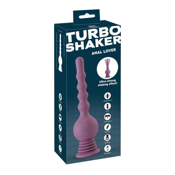 Vibro à secousses Turbo Shaker Anal Lover